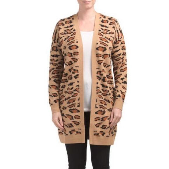 Splendid Sweaters - Splendid Leopard Cardigan